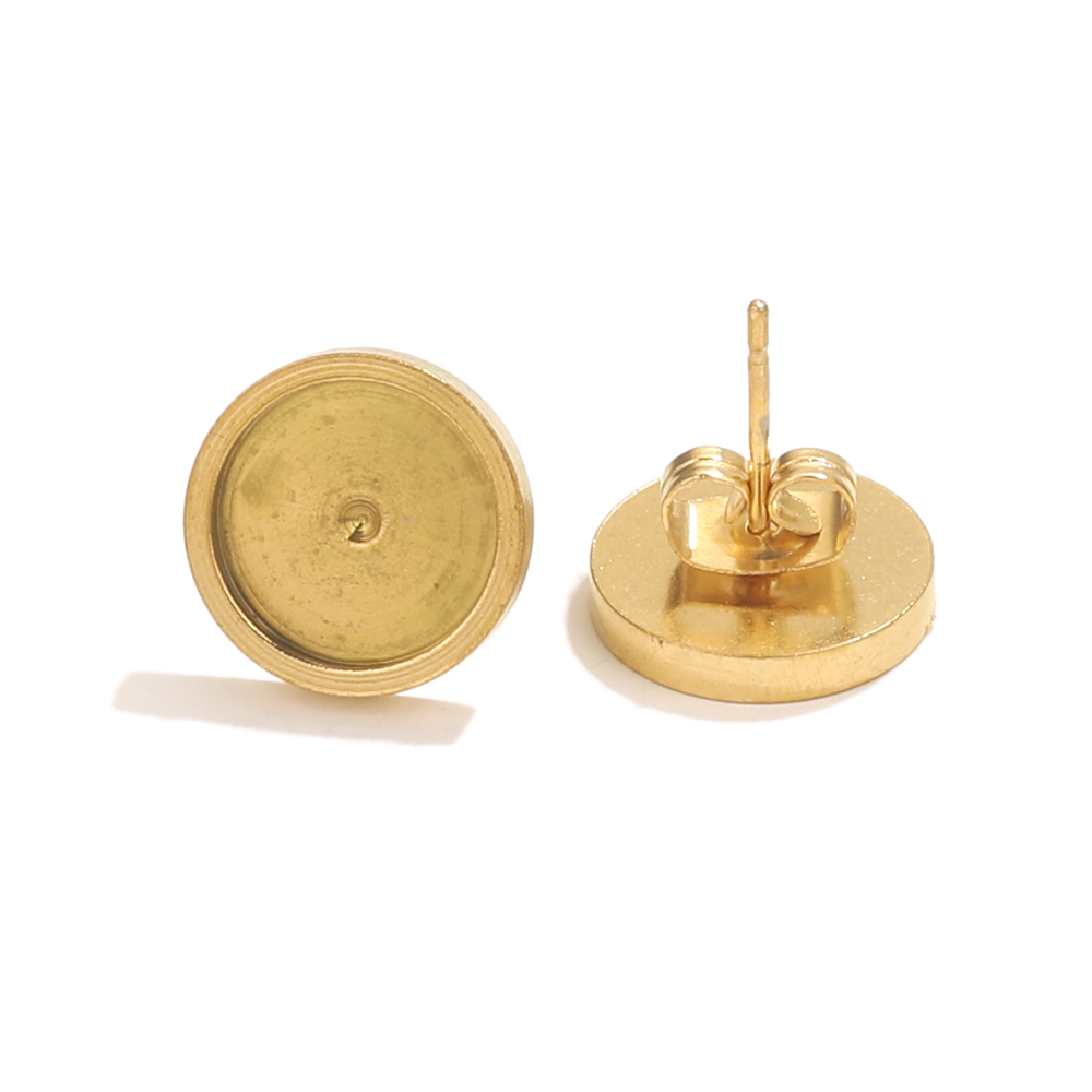 10pcs Stainless Steel Gold Ear - đánh giá và giá Resin Craft Kit