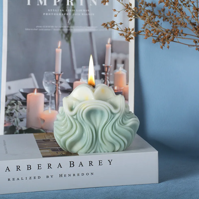 Ocean Shell Candle Silicone Mo - đánh giá và giá Resin Ocean Wave Mold